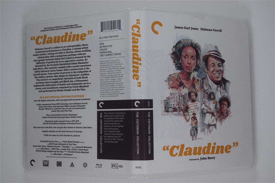 Screen capture from Claudine