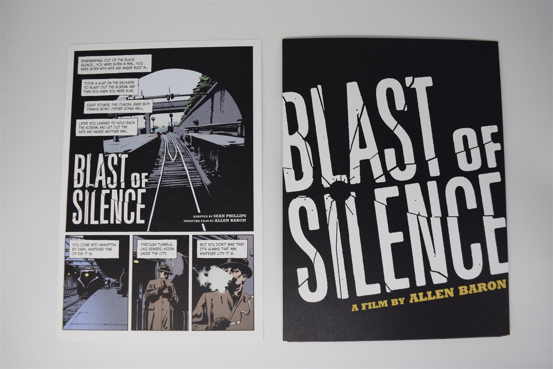 Screen capture from Blast of Silence