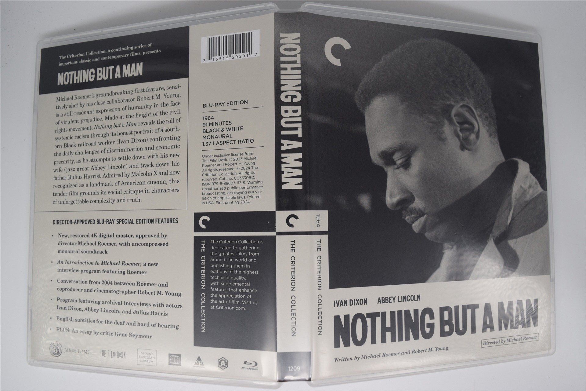 Screen capture from Nothing but a Man