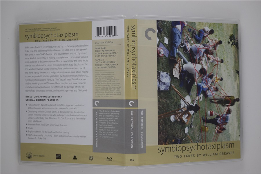 Screen capture from Symbiopsychotaxiplasm: Two Takes by William Greaves