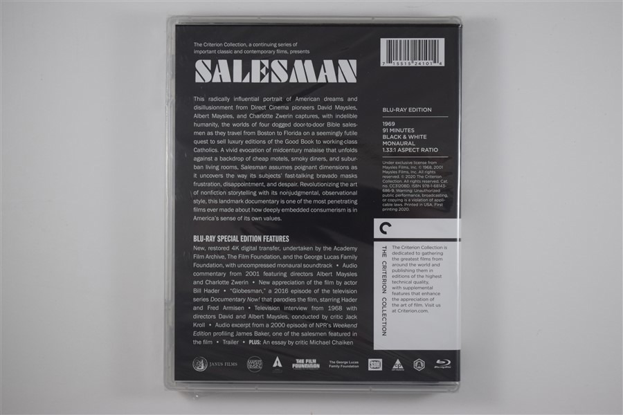 Screen capture from Salesman