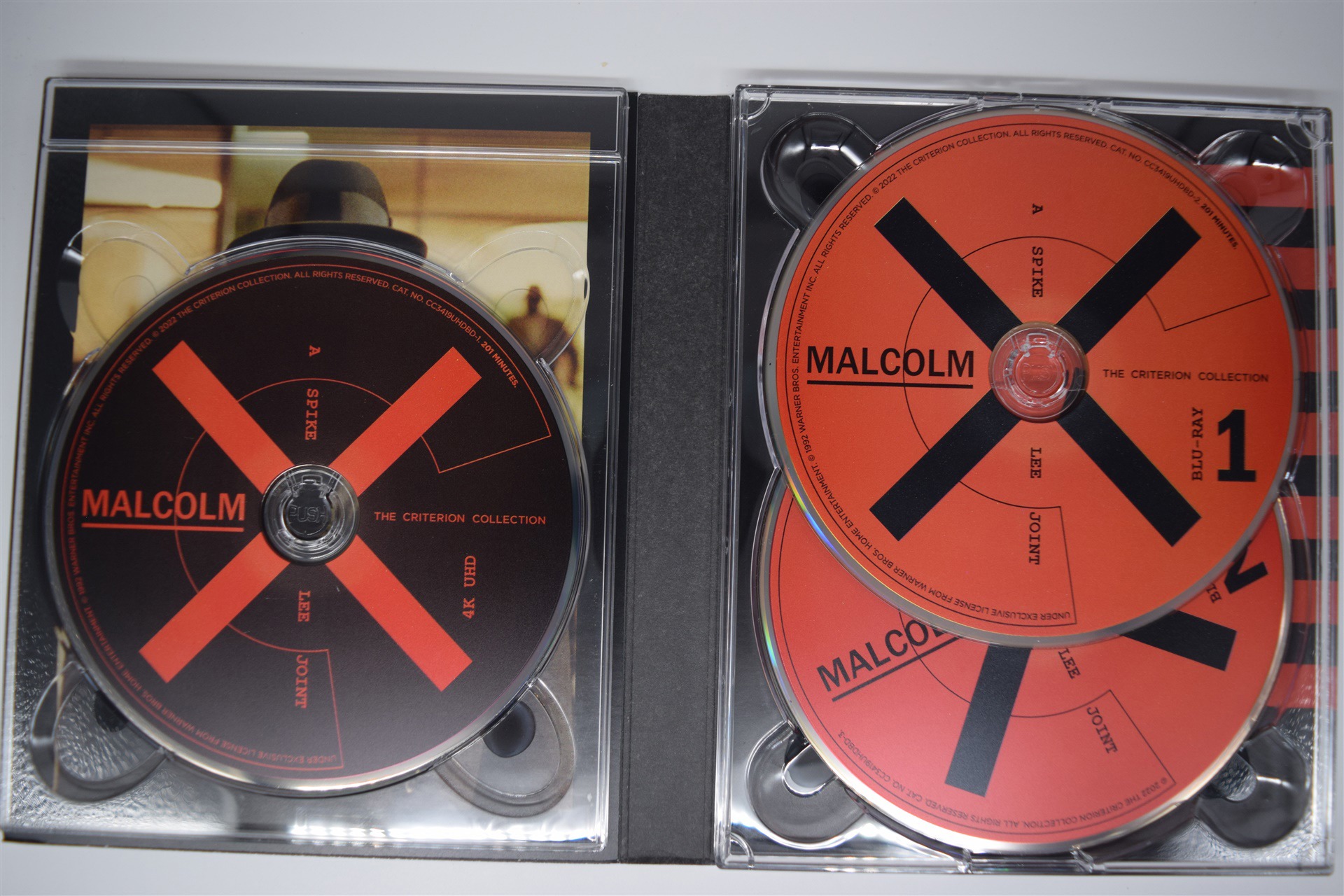 Screen capture from Malcolm X