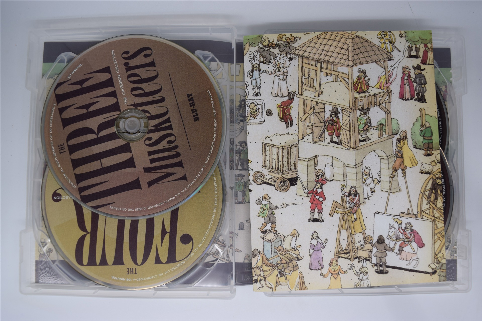 Screen capture from The Three Musketeers / The Four Musketeers: Two Films by Richard Lester