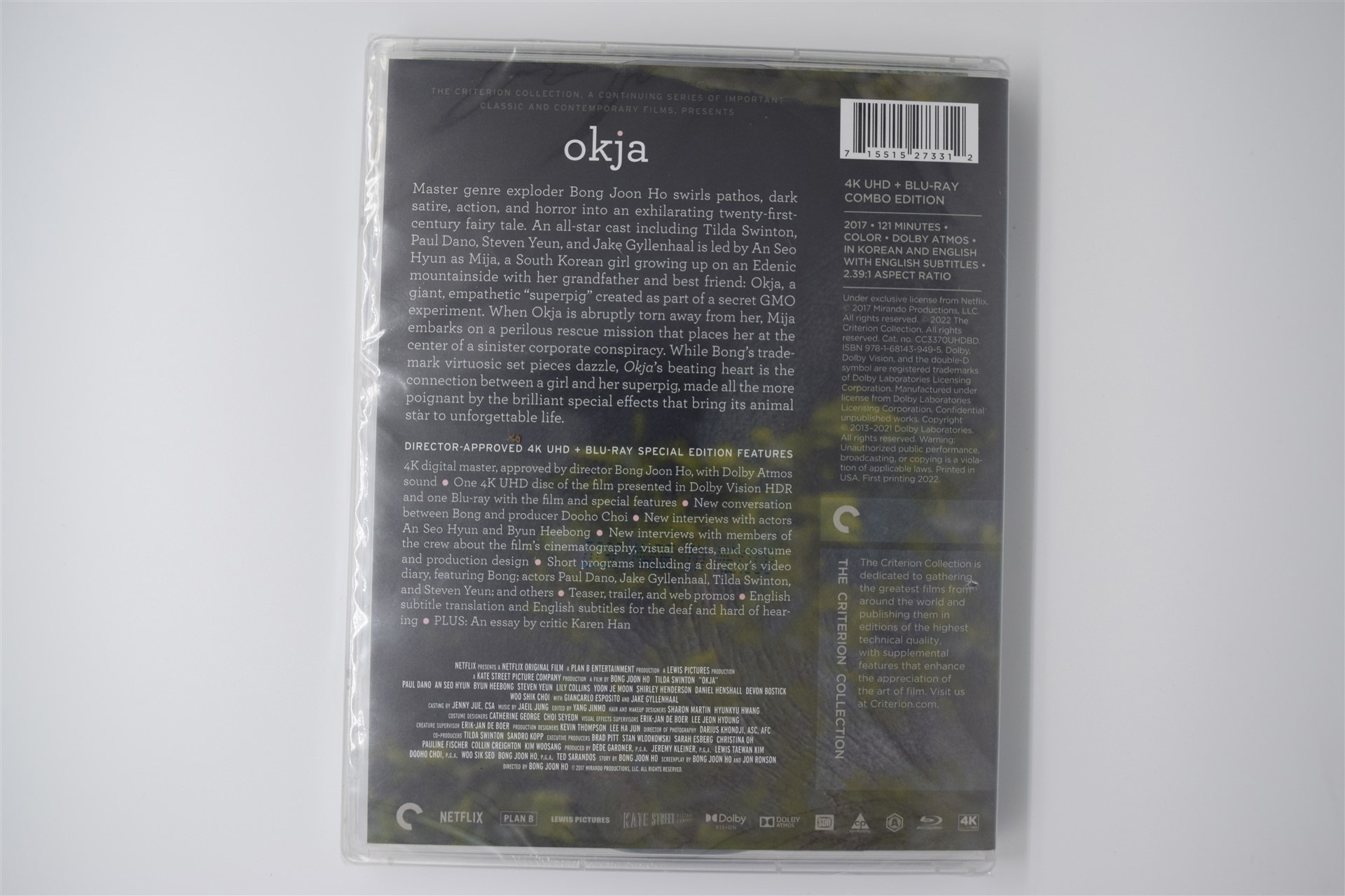 Screen capture from Okja
