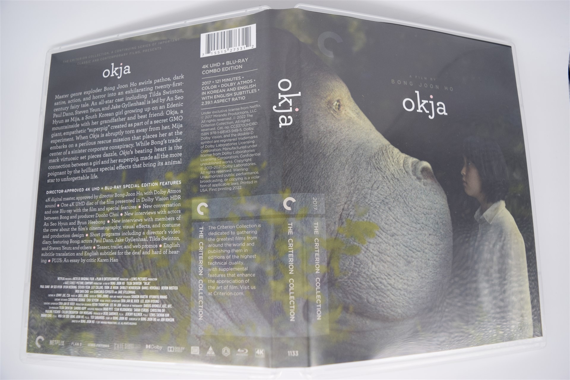 Screen capture from Okja