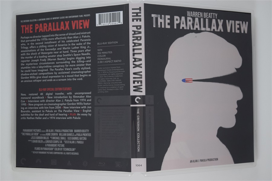 Screen capture from The Parallax View
