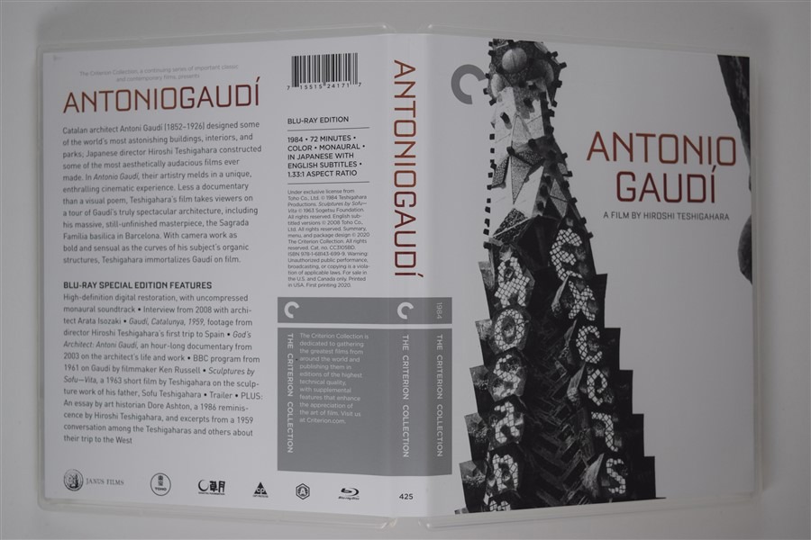 Screen capture from Antonio Gaudí