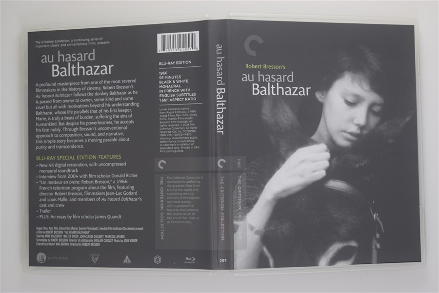 Screen capture from Au hasard Balthazar