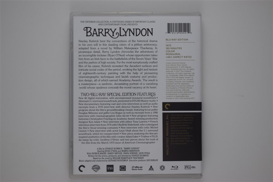 Screen capture from Barry Lyndon