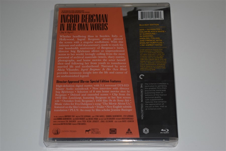 Screen capture from Ingrid Bergman: In Her Own Words