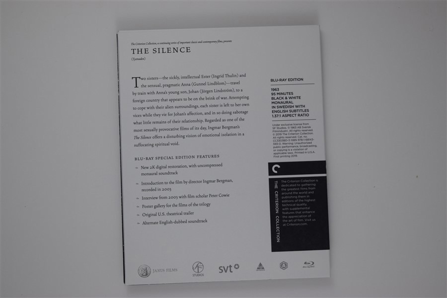 Screen capture from The Silence