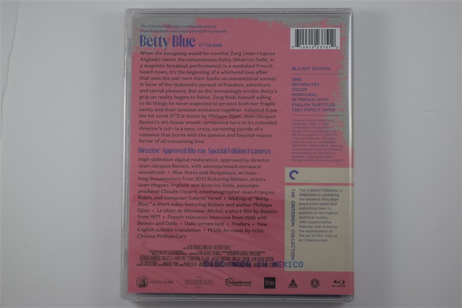 Screen capture from Betty Blue