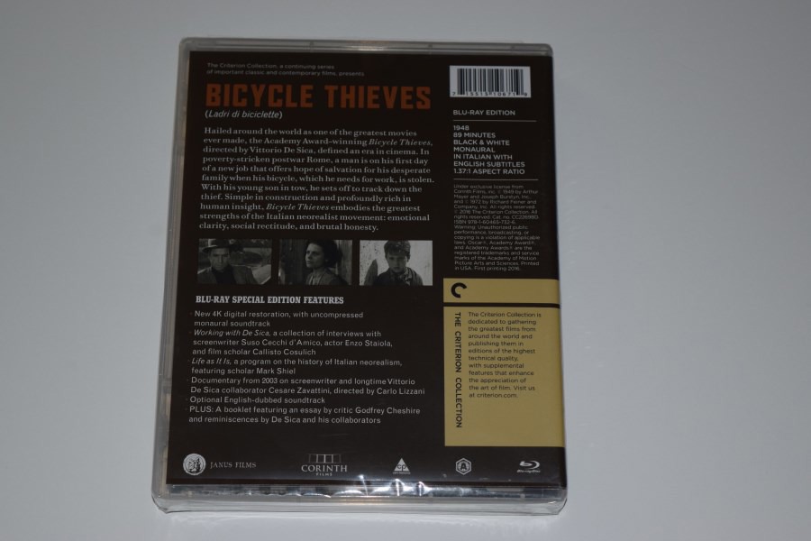 Screen capture from Bicycle Thieves