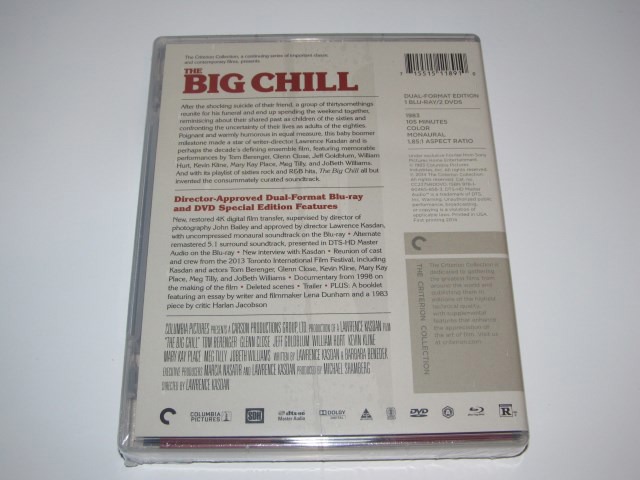 Screen capture from The Big Chill