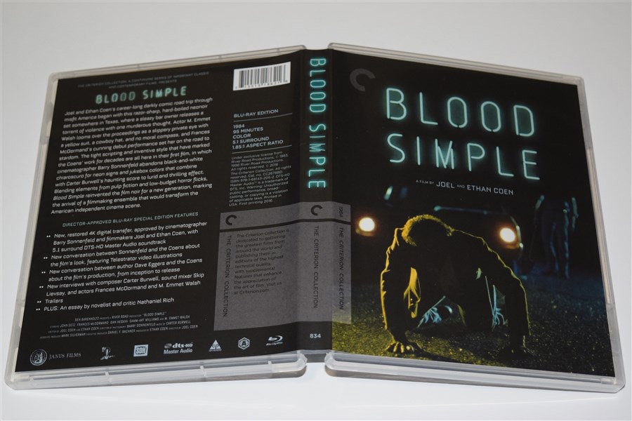 Screen capture from Blood Simple