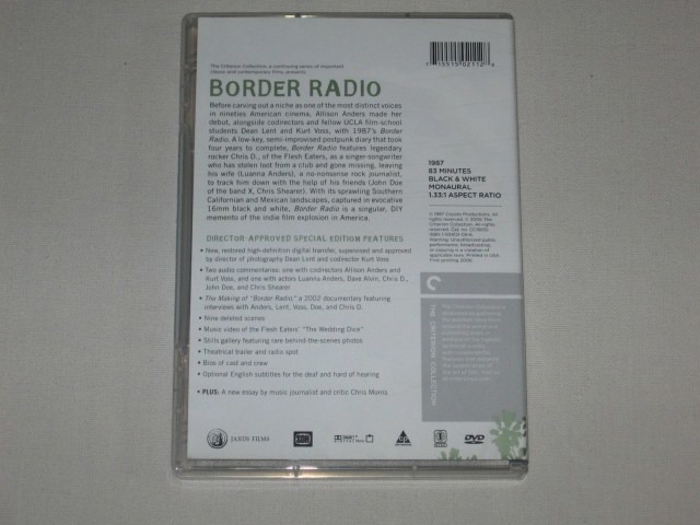 Screen capture from Border Radio
