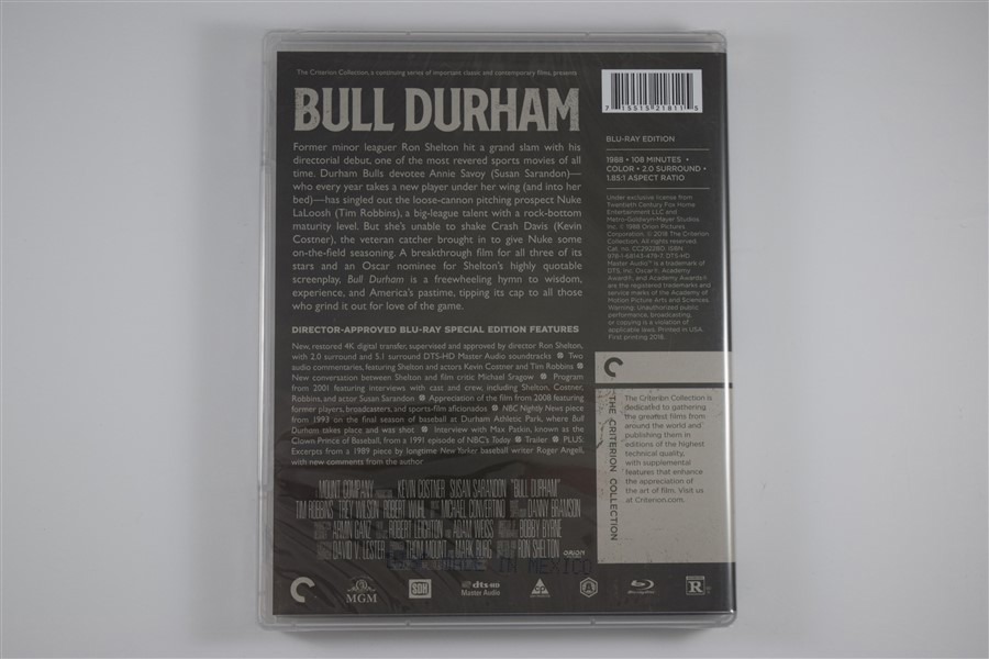 Screen capture from Bull Durham