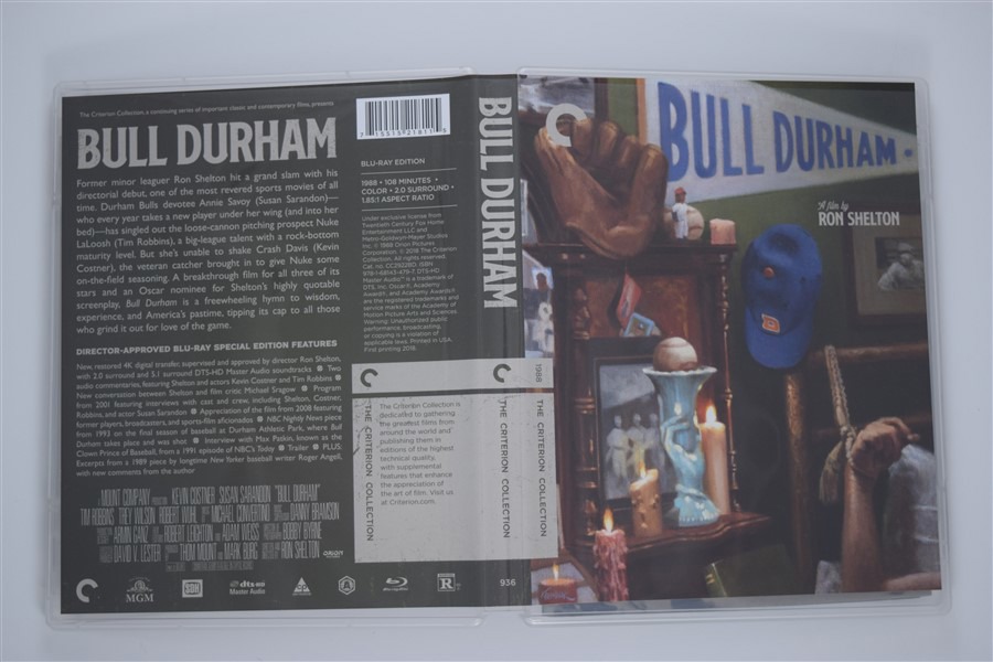 Screen capture from Bull Durham
