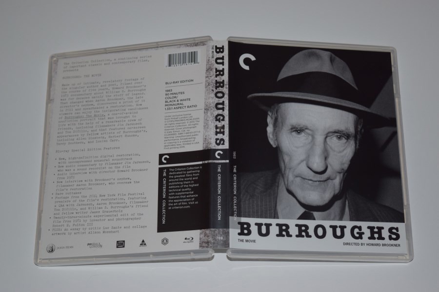 Screen capture from Burroughs: The Movie