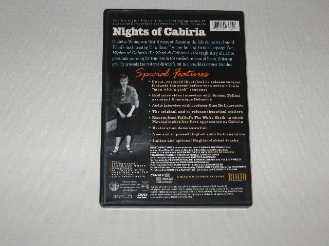 Screen capture from Nights of Cabiria