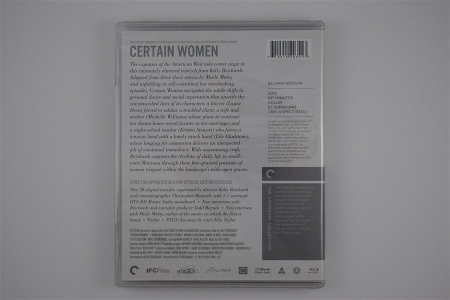 Screen capture from Certain Women