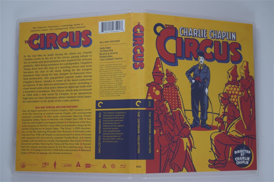 Screen capture from The Circus