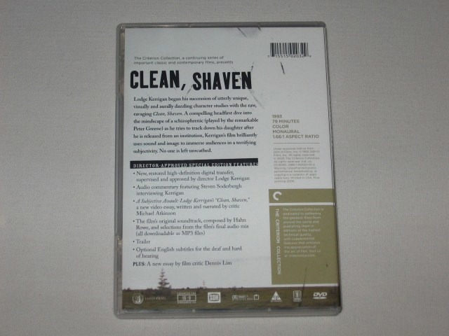 Screen capture from Clean, Shaven
