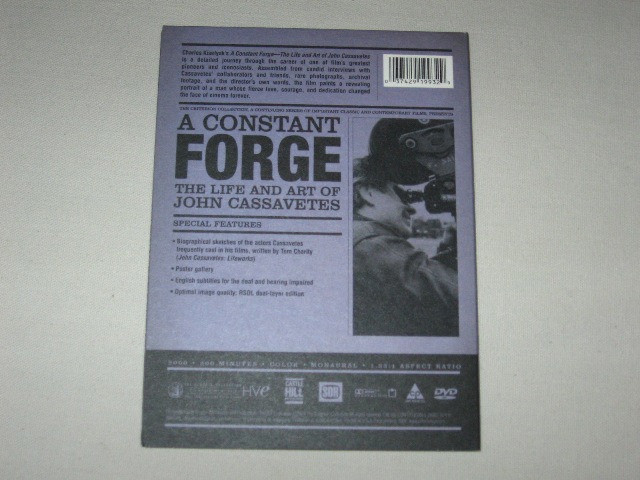 Screen capture from A Constant Forge: The Life and Art of John Cassavetes