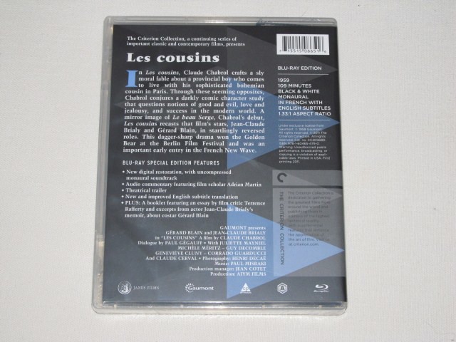 Screen capture from Les cousins