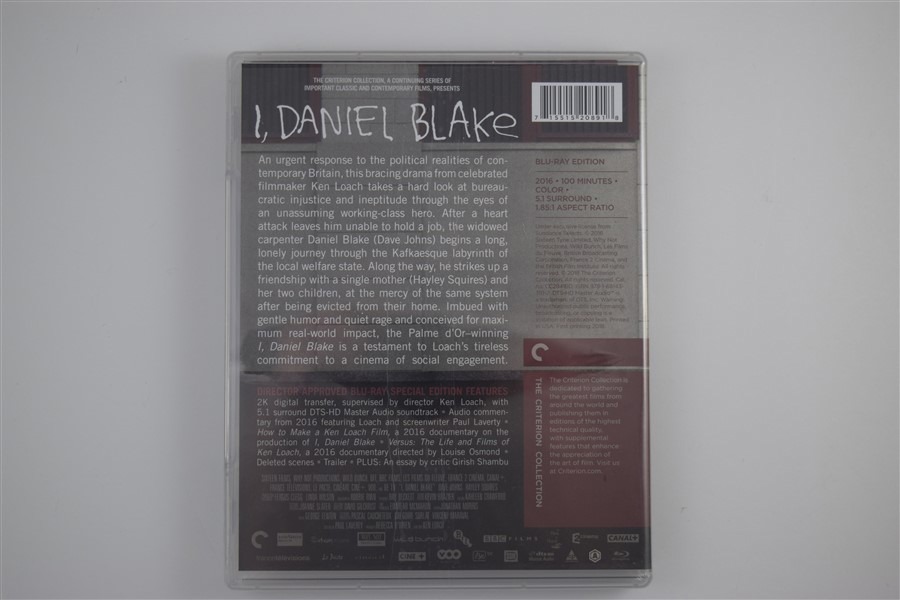 Screen capture from I, Daniel Blake