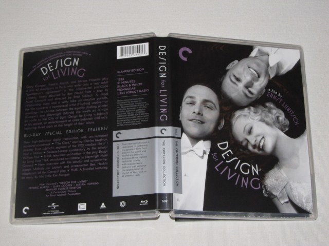 Screen capture from Design for Living