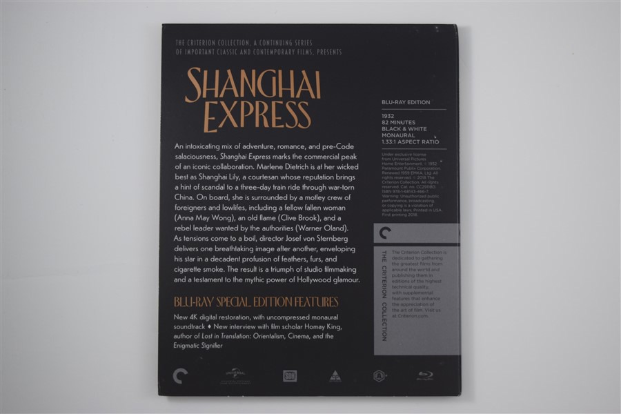 Screen capture from Shanghai Express