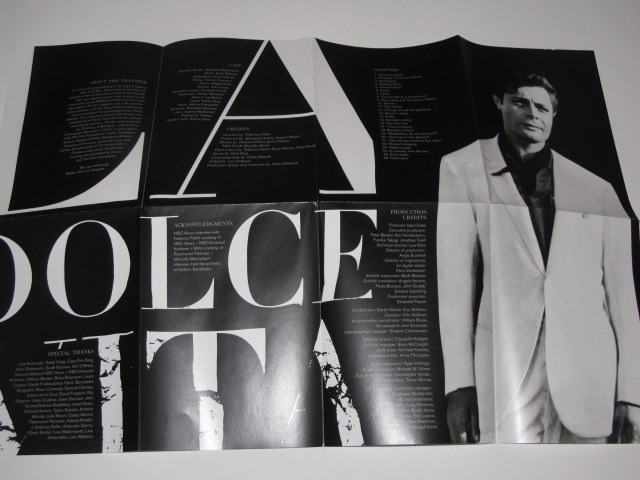 Screen capture from La dolce vita