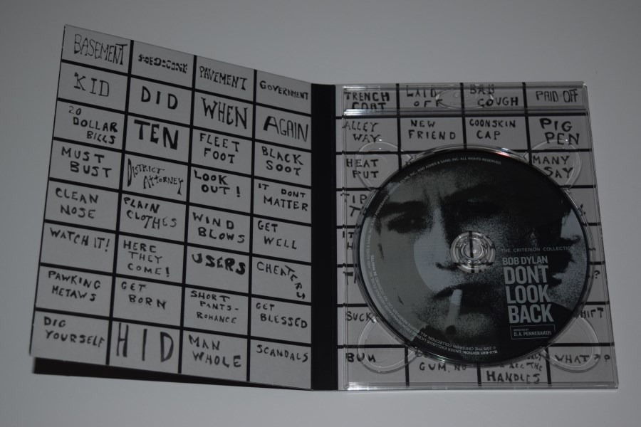 Screen capture from Dont Look Back