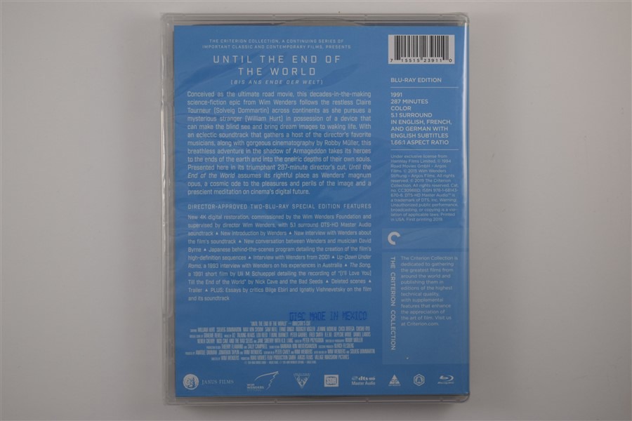 Screen capture from Until the End of the World