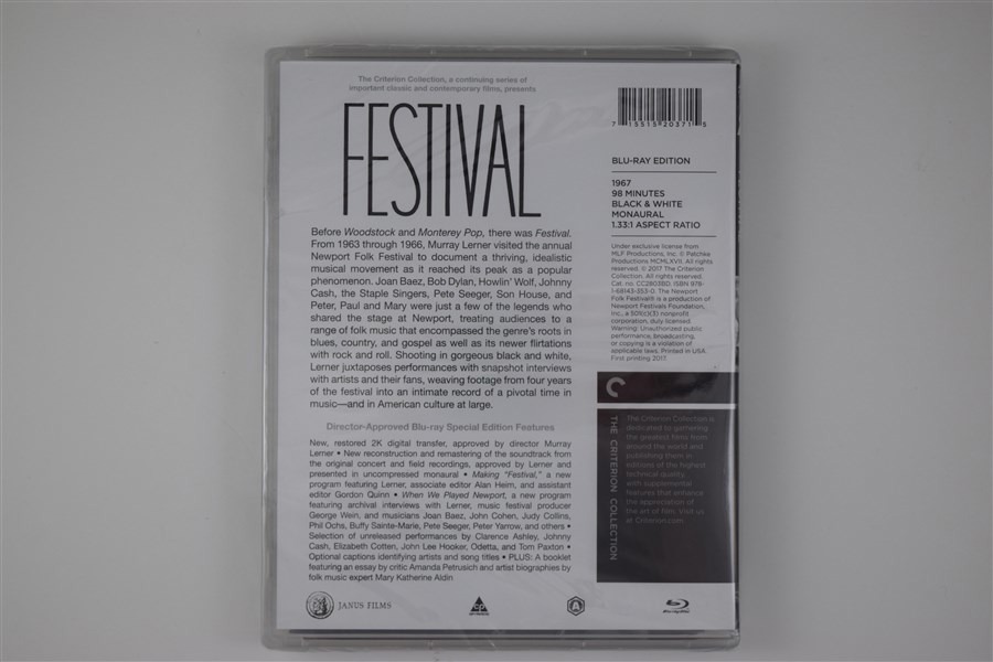Screen capture from Festival