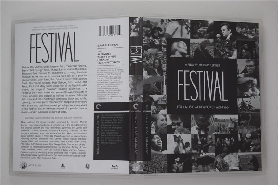 Screen capture from Festival