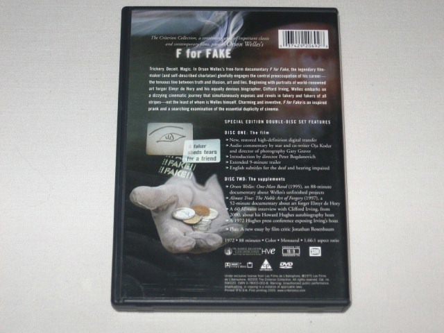 Screen capture from F for Fake