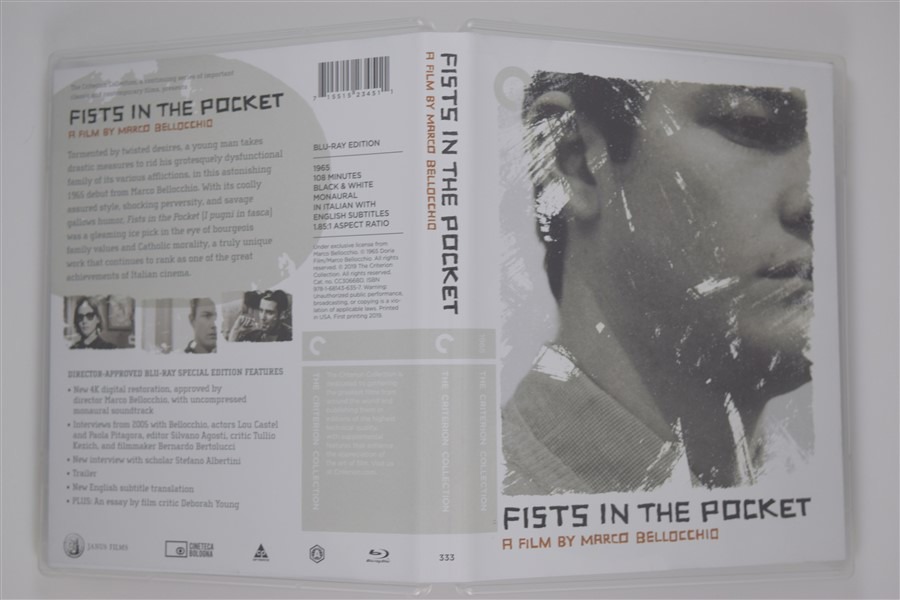 Screen capture from Fists in the Pocket