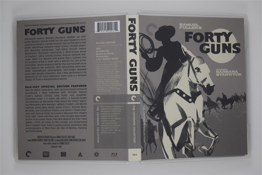 Screen capture from Forty Guns