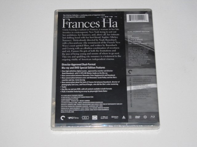 Screen capture from Frances Ha