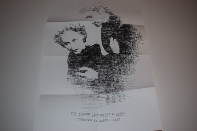 Screen capture from The French Lieutenant’s Woman