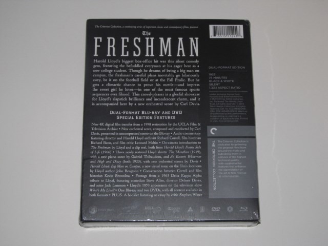 Screen capture from The Freshman