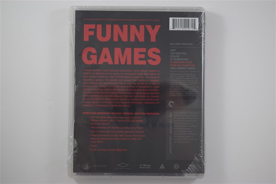 Screen capture from Funny Games