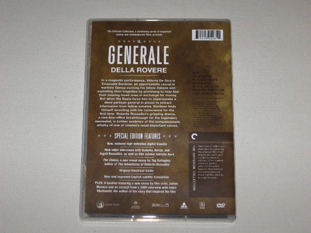 Screen capture from Il Generale Della Rovere