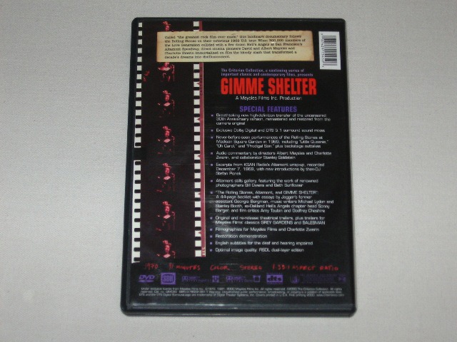 Screen capture from Gimme Shelter
