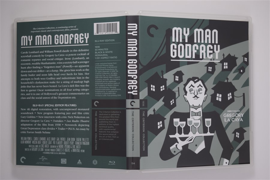 Screen capture from My Man Godfrey