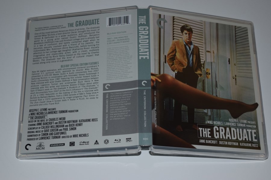 Screen capture from The Graduate