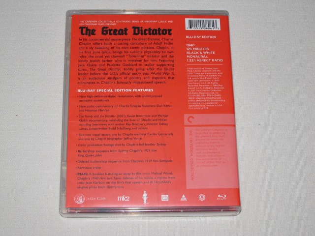 Screen capture from The Great Dictator