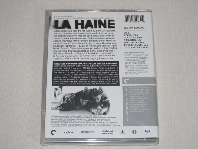 Screen capture from La haine